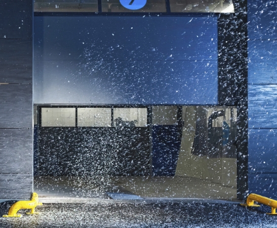 Панорамные ворота AluTherm в Абинске