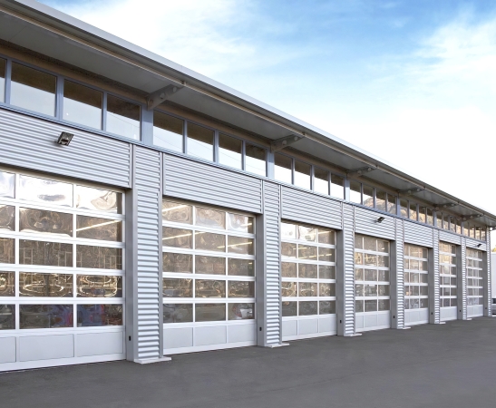 Панорамные ворота в Абинске