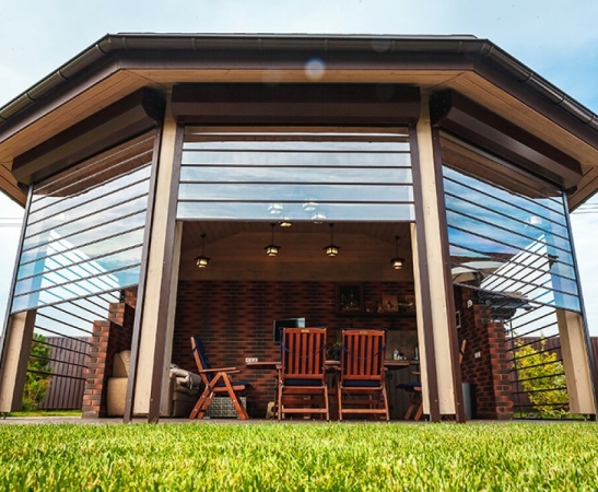 Прозрачные рольставни в Абинске