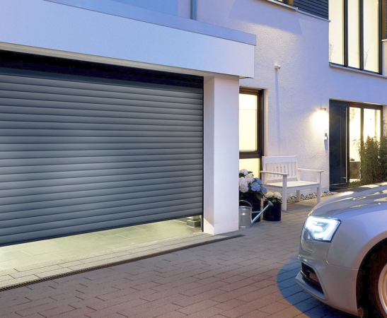 Ворота из роллетного профиля в Абинске