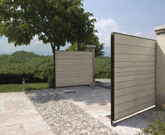 Въездные ворота в Абинске