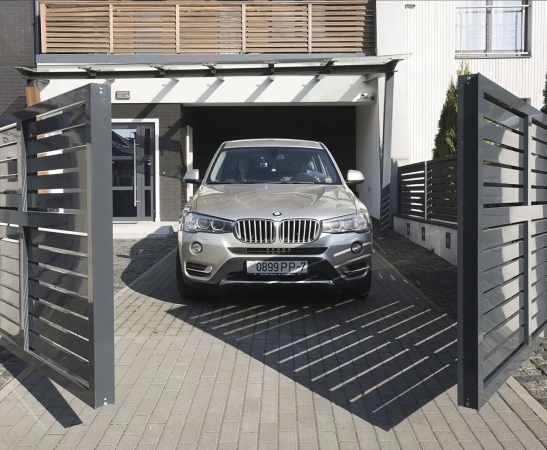 Ворота в Абинске