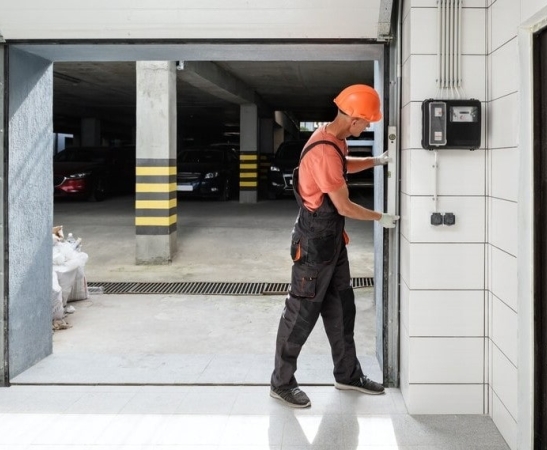 Замер ворот в Абинске